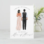 Ben je mijn Man van eer? Meisjes in geiten Kaart (Staand voorkant)