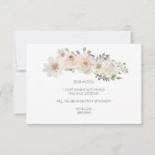 Ben je mijn matron van de witte Floral Elegan? (Achterkant)