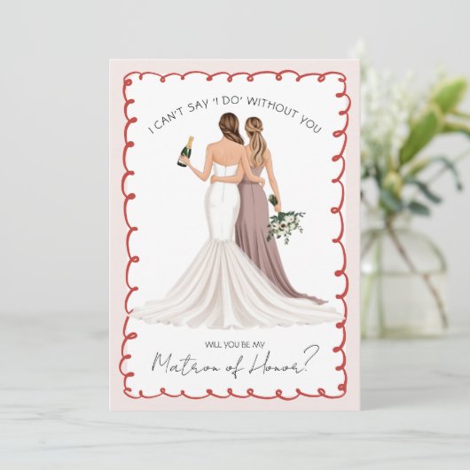 Ben je mijn matron van eer? Meisjes in geiten Kaart (Staand voorkant)