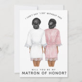 Ben je mijn matron van eer? Meisjes in Robes Inv Kaart (Voorkant)