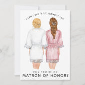 Ben je mijn matron van eer? Meisjes in Robes Inv Kaart (Voorkant)