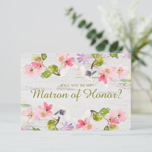 Ben je mijn matron van erge roze roze flora? (Staand voorkant)