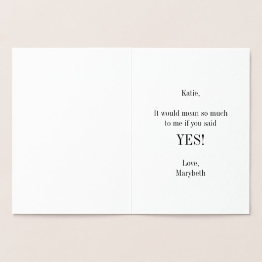 Ben je mijn matroos van de goudoliekaart? folie kaarten (Binnen)