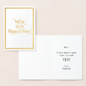 Ben je mijn matroos van de goudoliekaart? folie kaarten (Display)