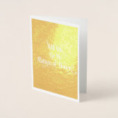 Ben je mijn matroos van de goudoliekaart? folie kaarten (Voorkant)