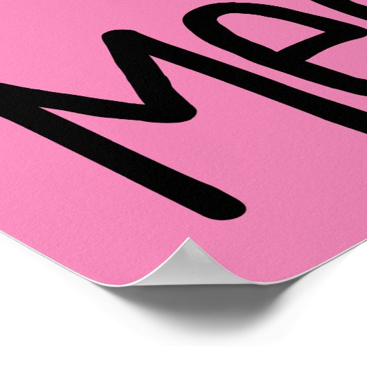 Ben je mijn Meowentine? Valentijnsdag Poster (Hoek)