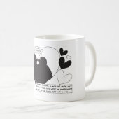 Ben je mijn pinguïn? - Kleur wijzigen Koffiemok (Voorkant rechts)