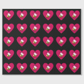 Ben je mijn? Red Heart Cadeaupapier (Vlak)