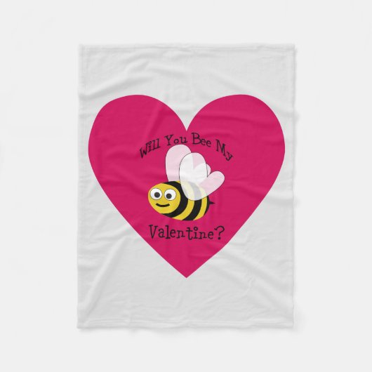 Ben je mijn? Red Heart Fleece Deken (Voorkant)