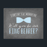 Ben je mijn Ring Bearer? | Groomsmannen Kaart<br><div class="desc">Je hebt je vrouw gevonden,  maar je hebt nog steeds je jongens nodig. Stuur ze deze groomsmankaart.</div>