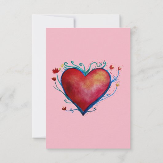 Ben je mijn roze briefkaart van de roze bruidsmeis (Achterkant)