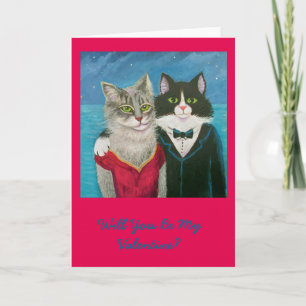 Ben je mijn Valentijn? Feestdagen Kaart