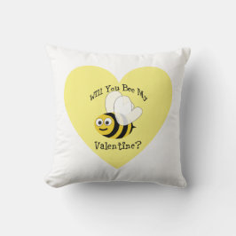 Ben je mijn Valentijn? Kussen