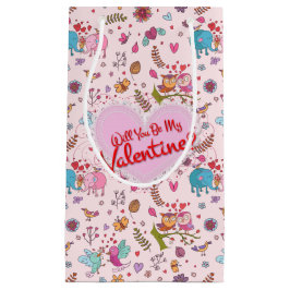 Ben je mijn Valentijn? Kute Animals in Love Klein Cadeauzakje