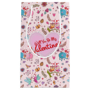 Ben je mijn Valentijn? Kute Animals in Love Klein Cadeauzakje