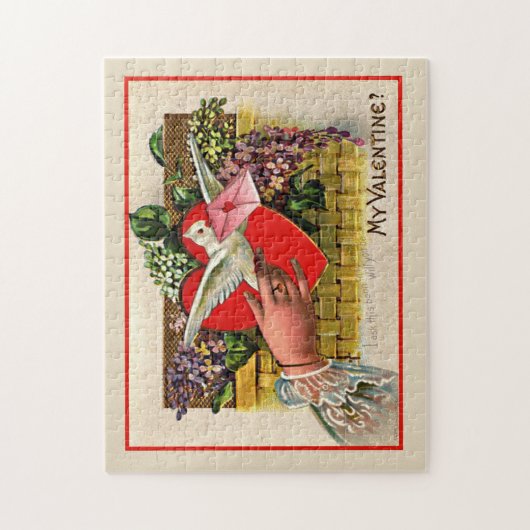 Ben je mijn Valentijn? Legpuzzel (Verticaal)