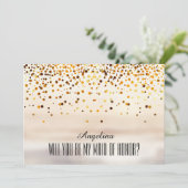 Ben je mijn vriend van HONOR? Uitnodiging (Staand voorkant)