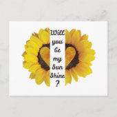 Ben je mijn zonneschijn? briefkaart (Voorkant)