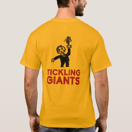 Ben je moedig genoeg T-shirt? T-shirt (Achterkant)