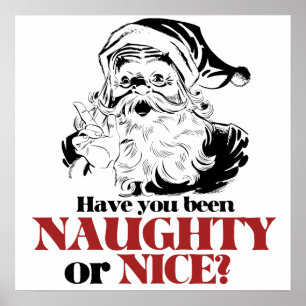 Ben je Naughty of Nice geweest? Poster