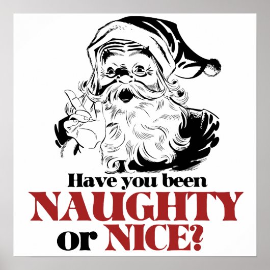 Ben je Naughty of Nice geweest? Poster (Voorkant)