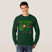 Ben je Nauti of Nice kerst geweest? T-shirt (Voorkant volledig)