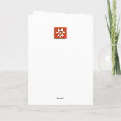  ben je niet ... feestdagen kaart (Achterkant)