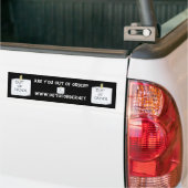 Ben je niet op orde? - Gepersonaliseerd Bumpersticker (Op Truck)