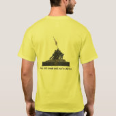 Ben je nog steeds vrij? t-shirt (Achterkant)