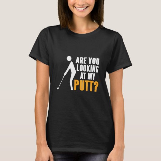 Ben je op zoek naar Putt Golfing Cadeau T-shirt (Voorkant)
