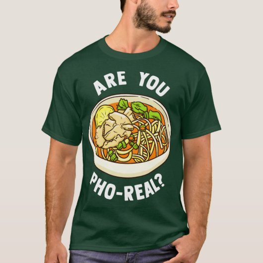 Ben Je Pho Echt Vietnameuse Noedelsoep T-shirt (Voorkant)