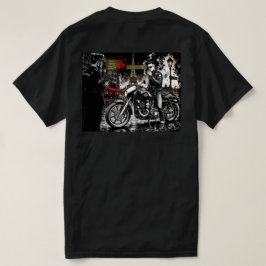 "Ben je psychobilly of motorrijder?" T-shirt