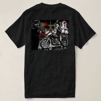 "Ben je psychobilly of motorrijder?" T-shirt
