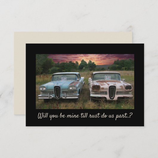 Ben je van mij tot Rust ons deelneemt? (Voorkant / Achterkant)