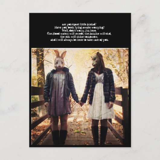 Ben je van streek? briefkaart (Voorkant)