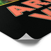 Ben je VEGAN? Poster (Hoek)