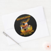 Ben je vergeten ronde sticker (Envelop)
