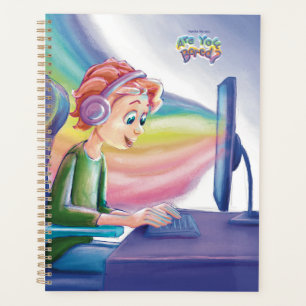 Ben je verveeld? Kleurrijke gamer bureau Planner