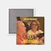 Ben je voorbereid? Eternal Life Insurance Magnet (Voorkant / Achterkant)