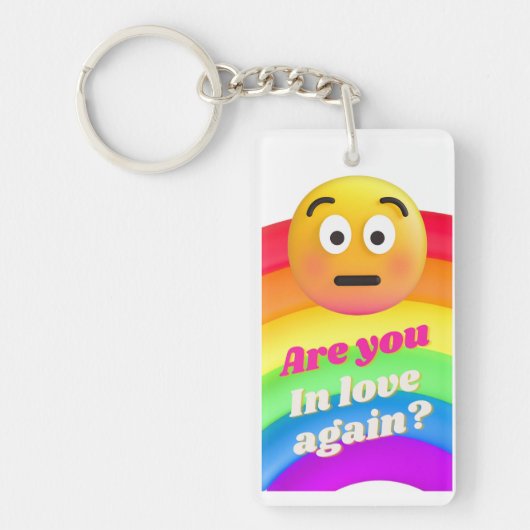 ben je weer verliefd ? sleutelhanger (Voorkant)