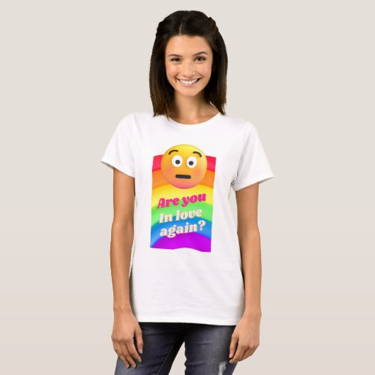 ben je weer verliefd ? t-shirt (Voorkant volledig)