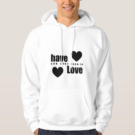 Ben Je Weleens Verliefd Geweest Hoodie (Voorkant)