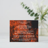 Ben je ziek? Bid dan Jakobus 5:13-16 Briefkaart (Staand voorkant)