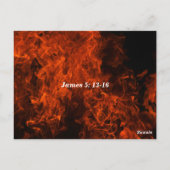 Ben je ziek? Bid dan Jakobus 5:13-16 Briefkaart (Achterkant)