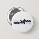 Ben Jealous Button (Voorkant /achterkant)