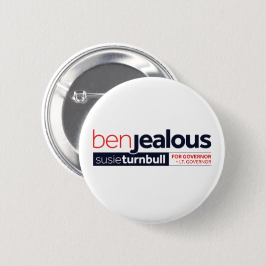 Ben Jealous Button (Voorkant /achterkant)