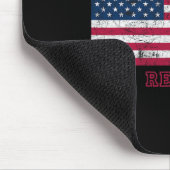 Ben jij Amerikaan of Republikein Muismat (Hoek)