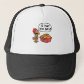 Ben jij Bro? Funny Chicken Nugget Trucker Pet (Voorkant)