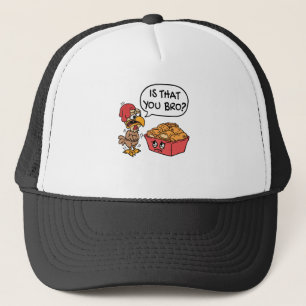 Ben jij Bro? Funny Chicken Nugget Trucker Pet