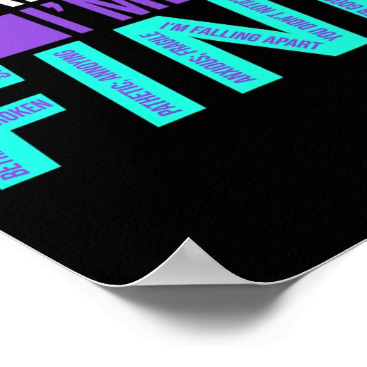 Ben jij dat ik goed ben voor zelfmoordpreventie? poster (Hoek)